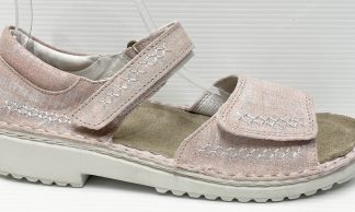 Naot Norel Pink Silver Suede