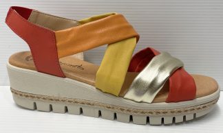 XBonita Frankie Red/Gold Combo