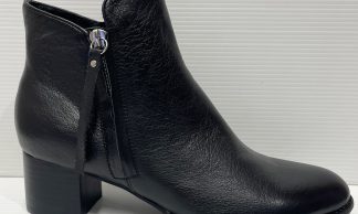 Django & Juliette Yaura Black/Black Heel