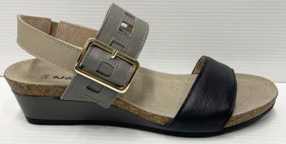 Naot Dynasty Soft Black/Grey Combo