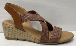 Pinaz 548-5 Elastic Raffia Marron