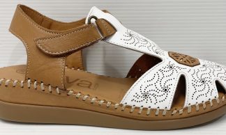 Reva Juliette White/Tan