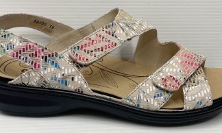 Cassini Mando Cream Zigzag