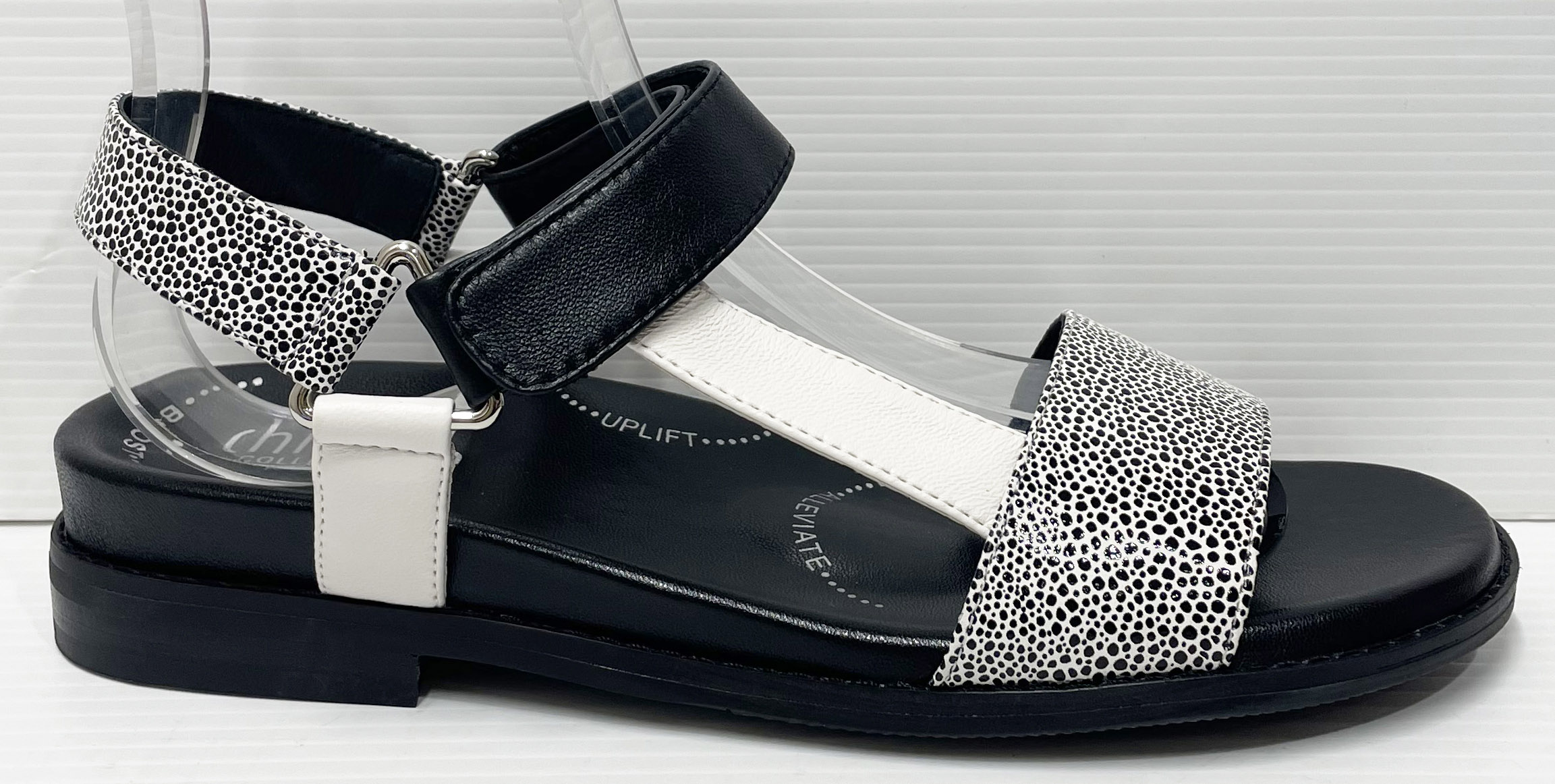 Chrissie Fawn Black/White/Print