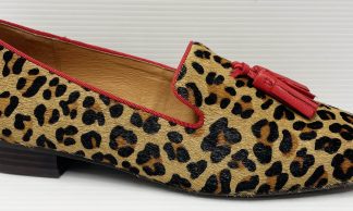 Bresley Shawn Tan Leopard/Red
