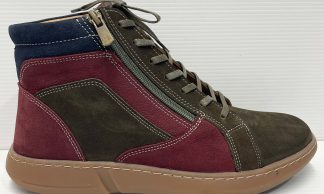 Cabello Willora Khaki Nubuck Multi