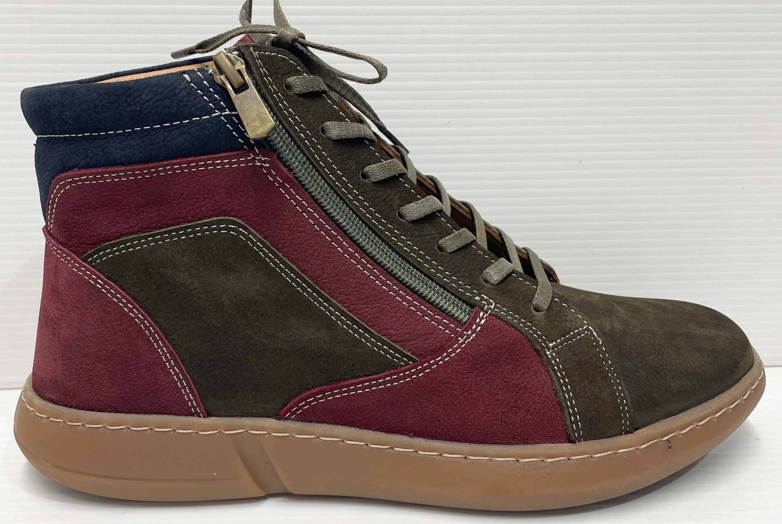 Cabello Willora Khaki Nubuck Multi