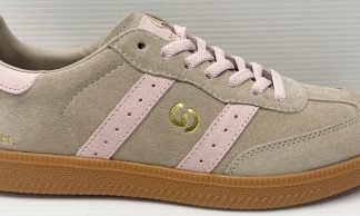 Goodsole Parallel Tropic Taupe Suede/Pink